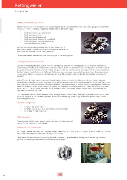 Kettingwielen introductie