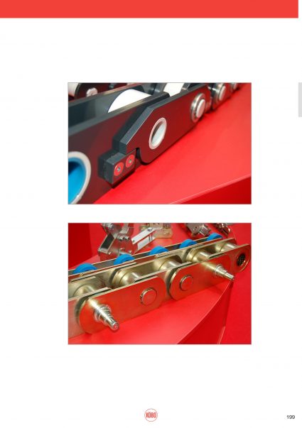 Roltrapketting voor personen vervoer