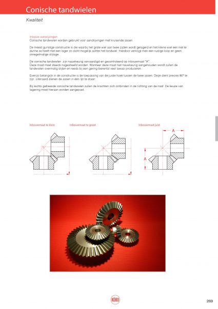 Conische tandwielen introductie
